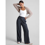 Status Wide Leg Trouser 31" - Nocturnal Navy