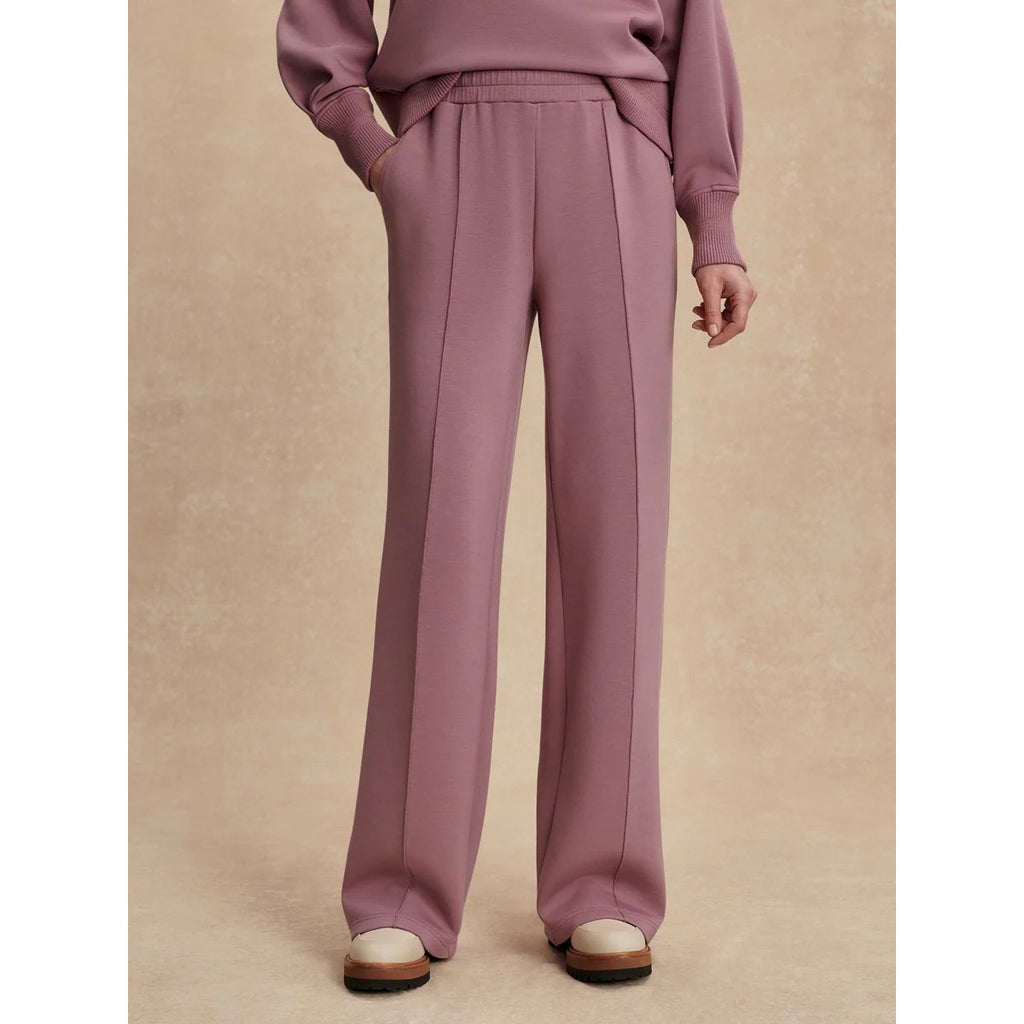 The Wide Leg Pant 28" - Wistful Mauve