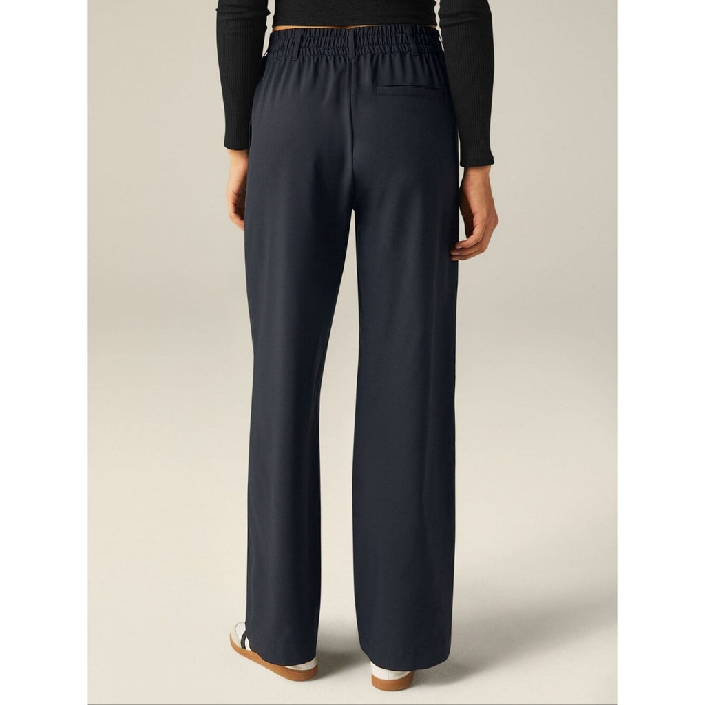Status Wide Leg Trouser 31" - Nocturnal Navy