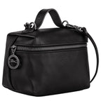 Le Pliage Xtra XS Vanity Crossbody in Black Leather