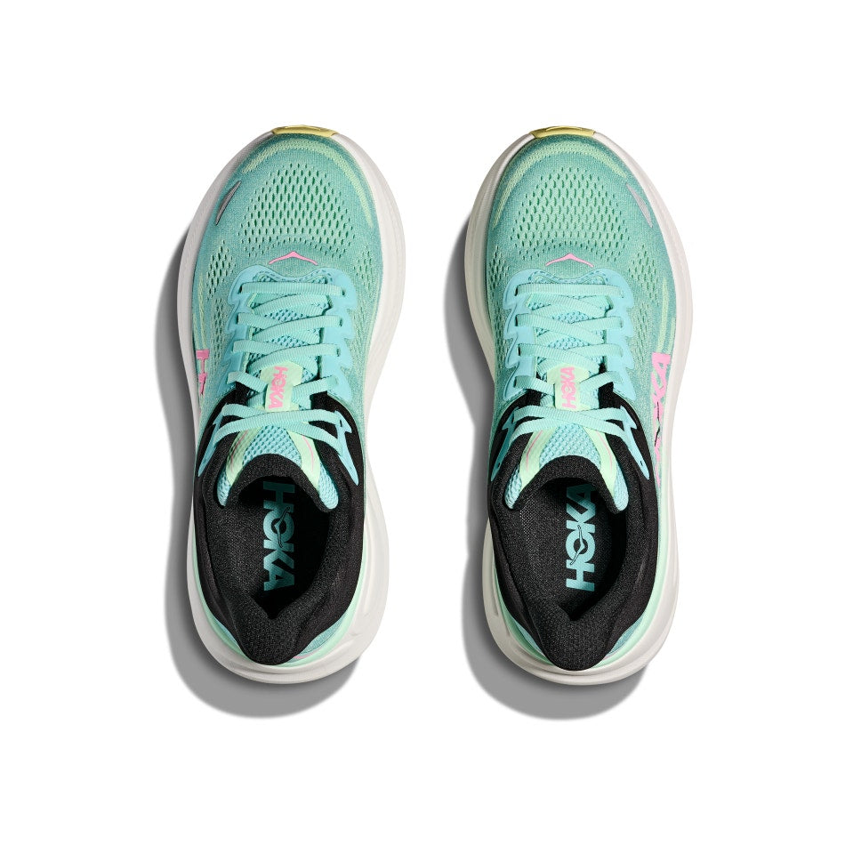 Bondi 9 Running Shoes in Blue Spark/Mint Fluorite