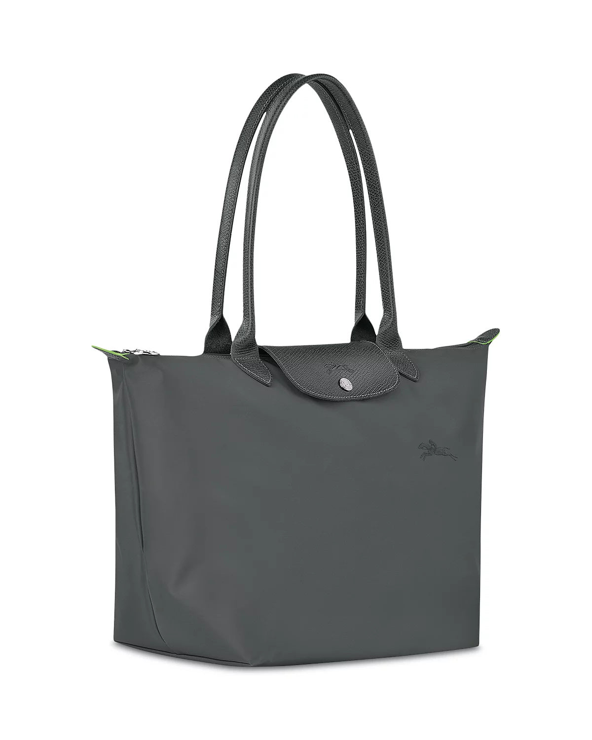 Le Pliage Green Large Tote - Graphite