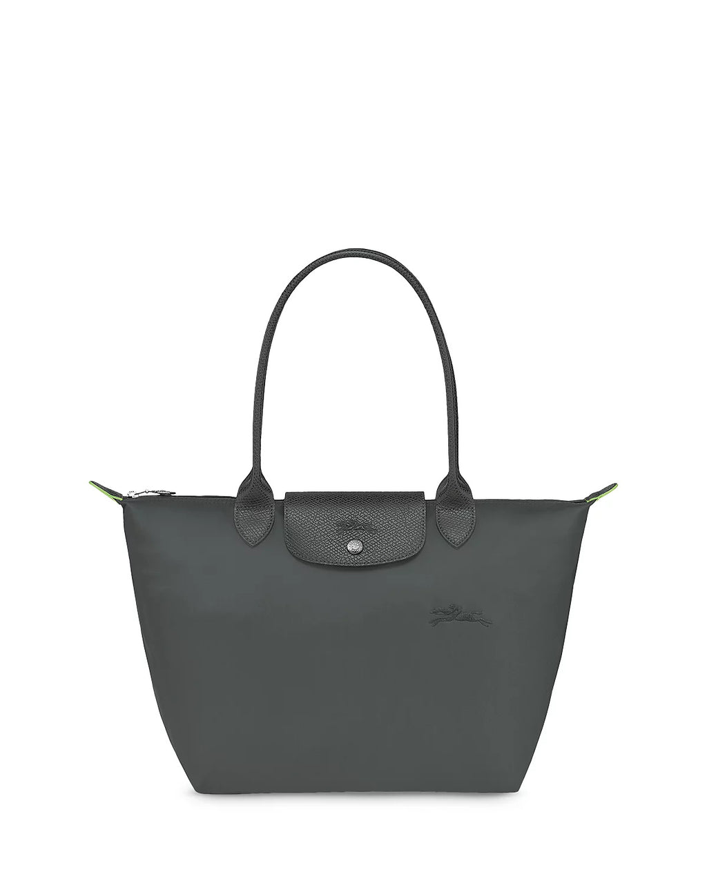 Le Pliage Green Medium Tote - Graphite