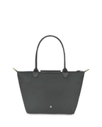 Le Pliage Green Medium Tote - Graphite