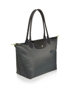 Le Pliage Green Medium Tote - Graphite