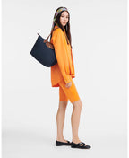 Le Pliage Original Medium Tote Bag - Navy