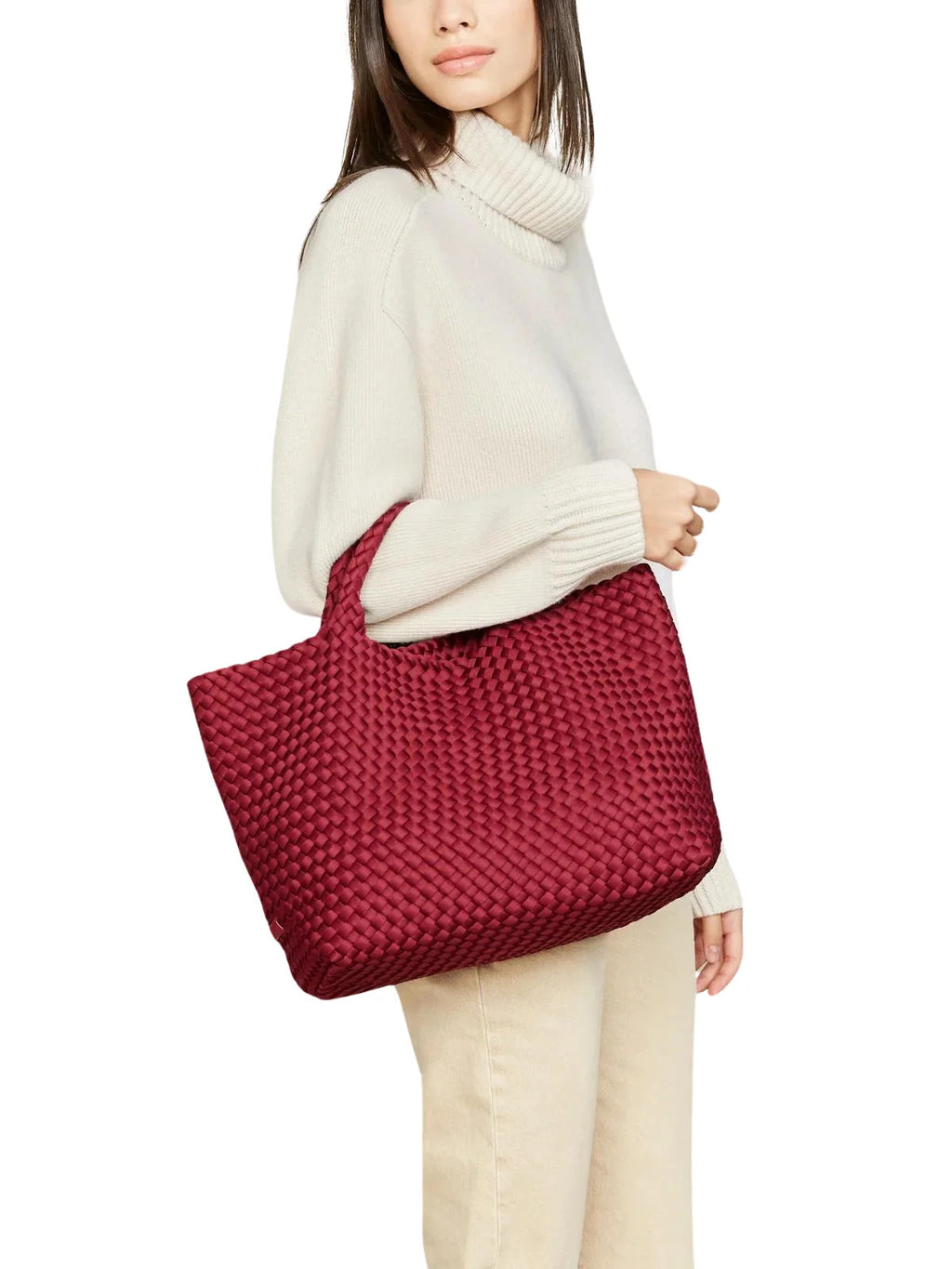 St. Barths Medium Tote - Rosewood