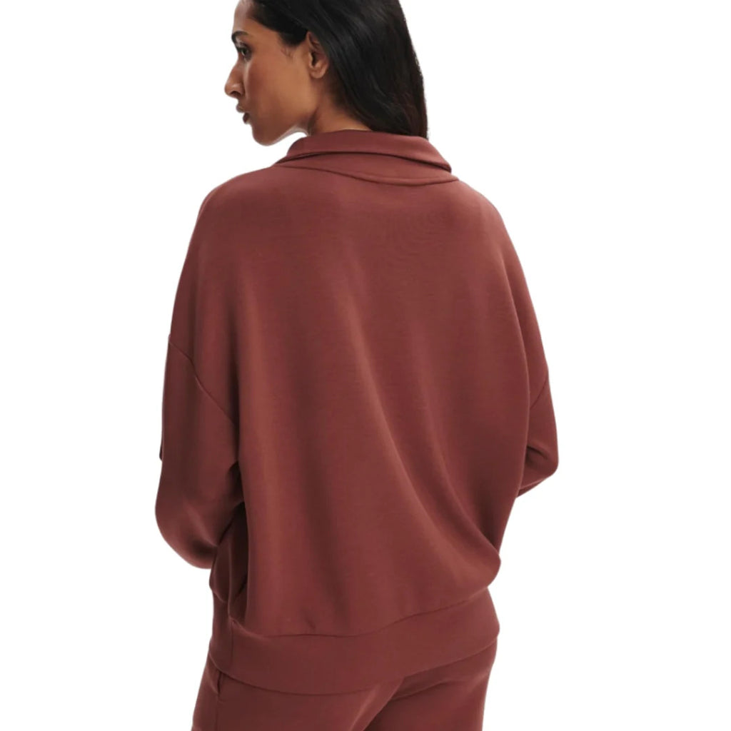 Hawley Half-Zip Sweatshirt - Cinnamon